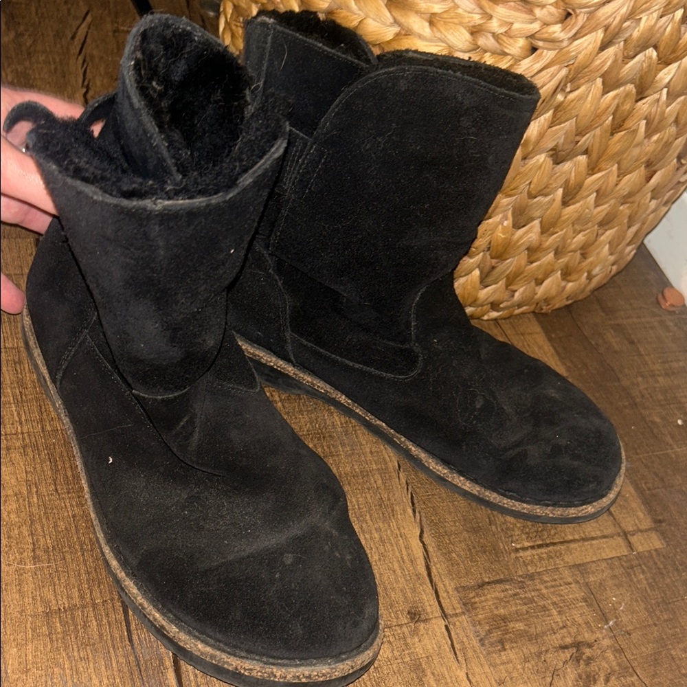 Black BIRKENSTOCK Women's Ankle UPPSALA style/ 10 - Picture 5 of 13
